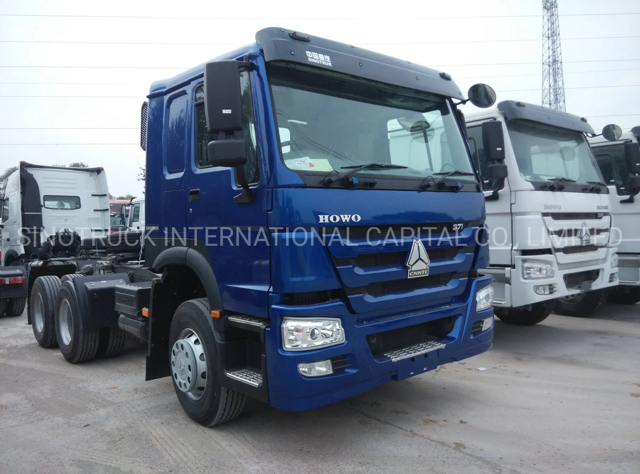 Serie completa Nuevo Sinotruck HOWO 4X2 6X4 tractor Truck Con motor 371HP/400HP