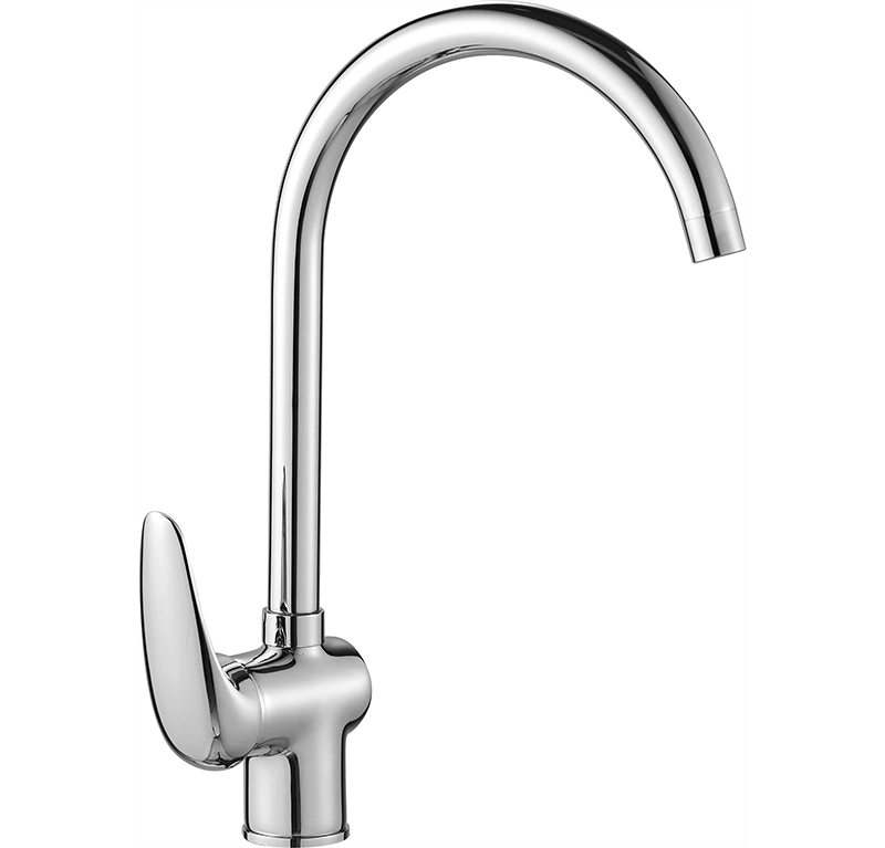 Classic Style Single Handle Brass Kitchen Mixer