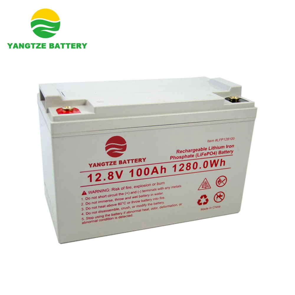 Yangtze Deep Cycle Lithium-Ion Battery 12V 100ah Power Supply Backup