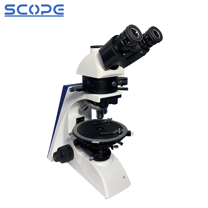 Laboratorio profesional instrumento LED transmisión Geología Bk-Pol Binocular polarizado trinocular Microscopio