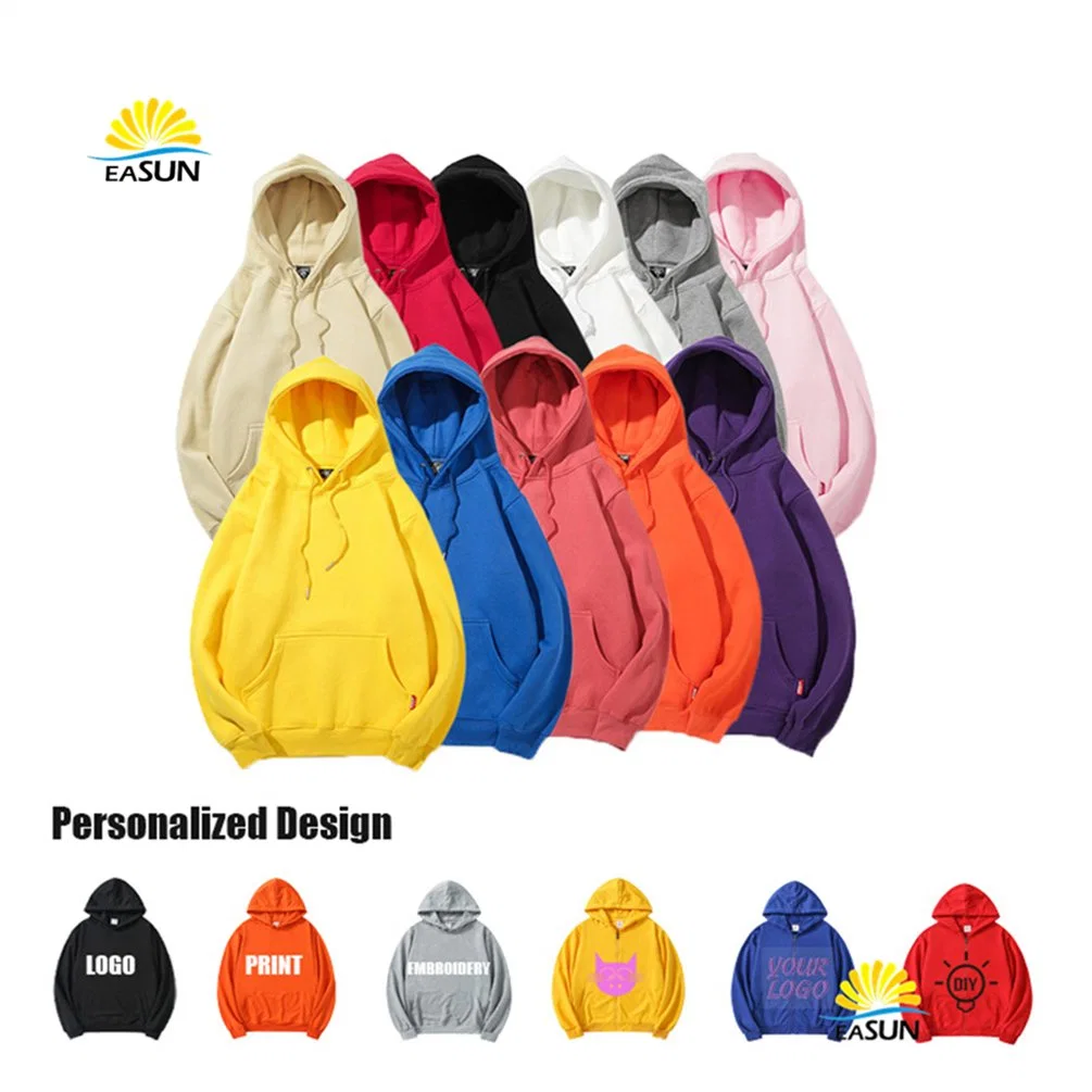 450GSM Hoodie en coton Tracksuit pour Femme sweat à capuche et sweat-shirts Polo Tracksuit