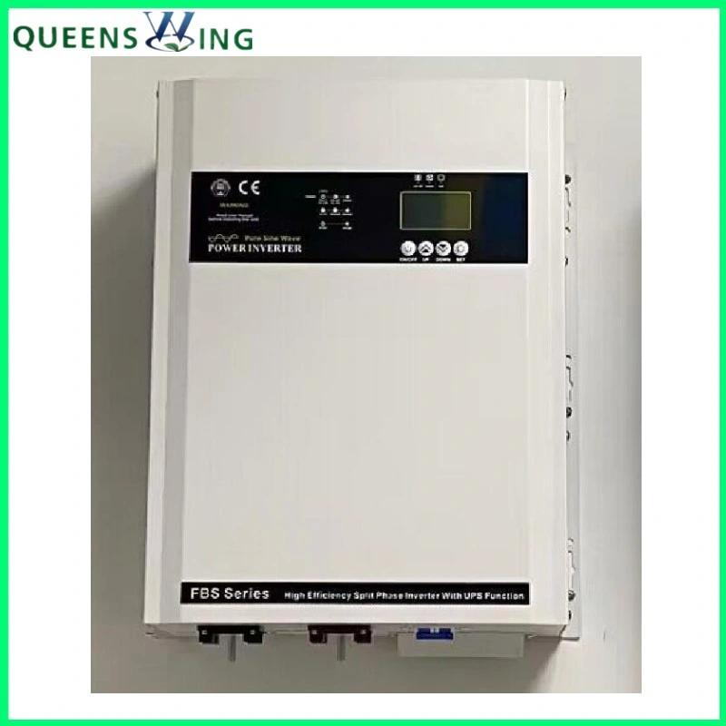 3kVA 48VDC 240VAC Input 120/240VAC Dual Output Split Phase Solar Power Inverters with MPPT 30A Controller (QW-S3K30SP)