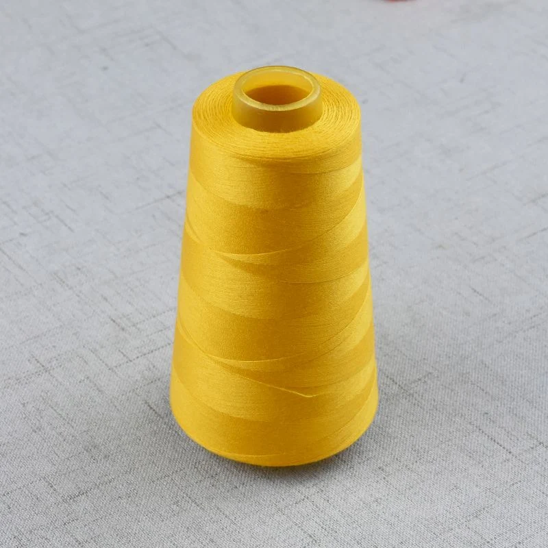 Top Quality China Manufacturer Polyester Sewing Thread 40/3 Dyed Colors