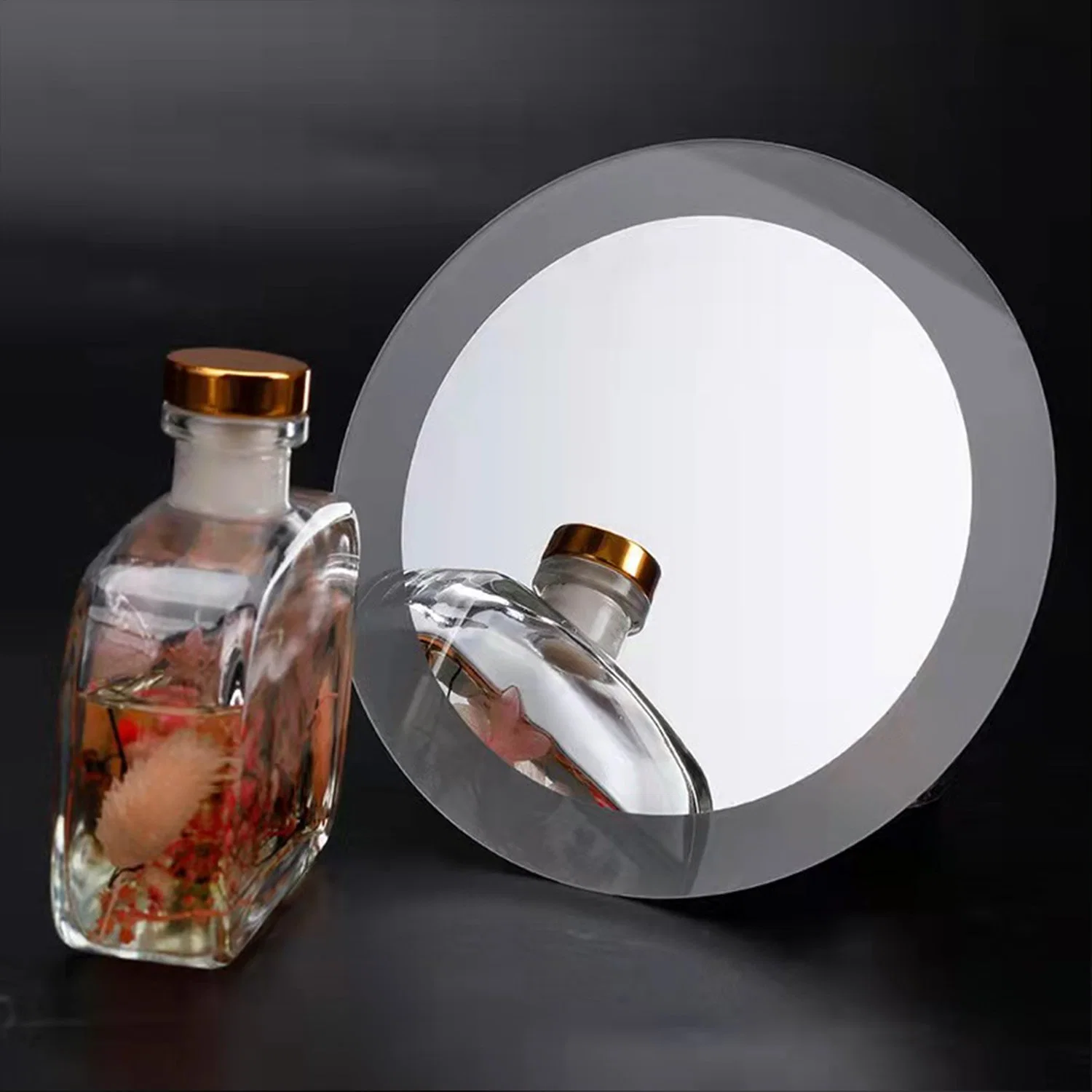 Cosmetic/Makeup/Silver/Round/Square/LED/Mirror 1X/2X/3X/5X/7X/10X Tempered/Toughend /Wall/Magnifying/Magnify/Curved /Concave/Convex/Hot Bend/Bending Mirror