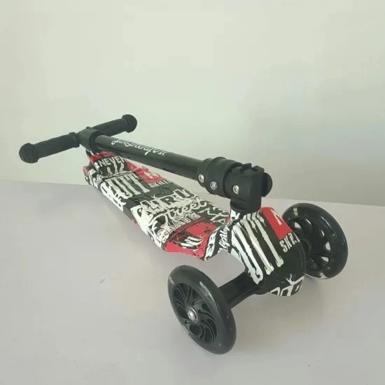 Plegable de 3 ruedas suban Toy Kick equilibrio Scooter Scooter (001H)