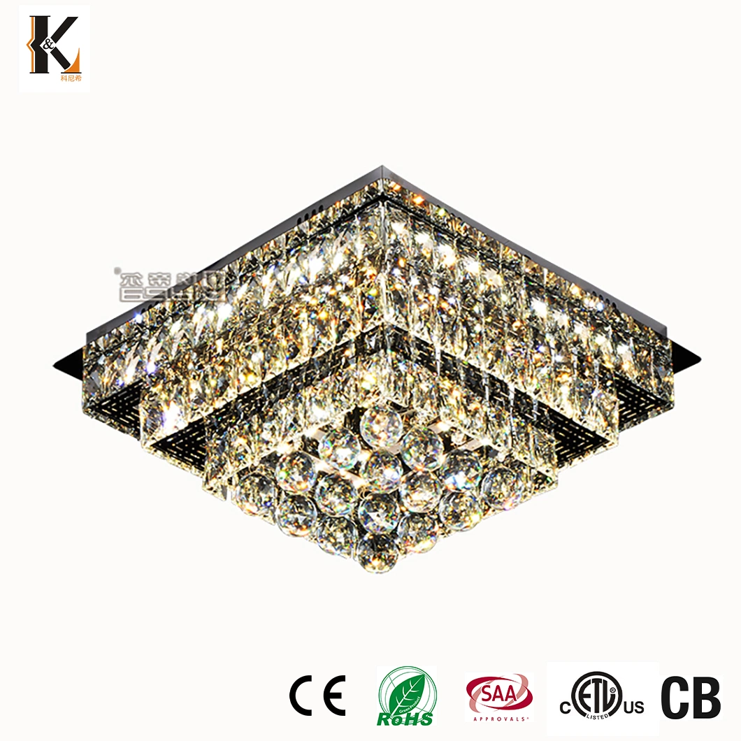 Домашняя современным высоким роскошные современные люстры LED Crystal K9 Дизайн для спальни