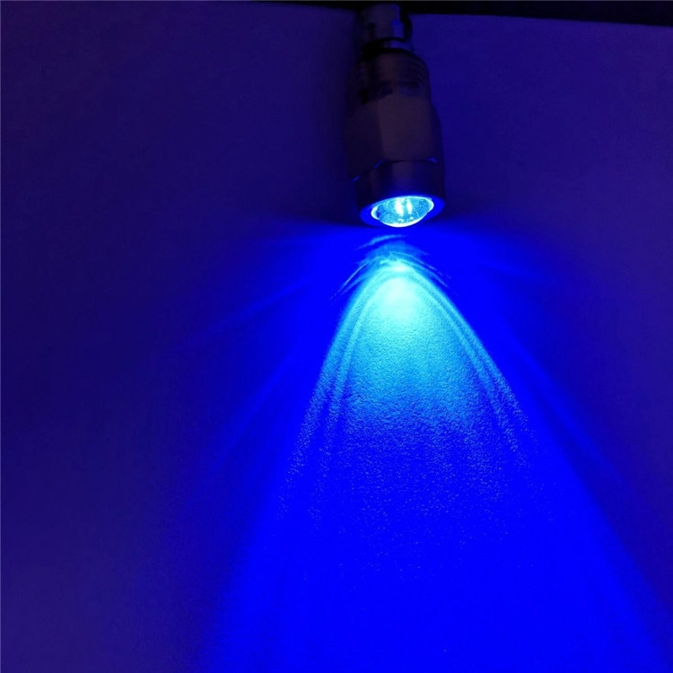 IP68 1/2" NPT Threads 12V LED Underwater Drain Plug Color RGB Blue Light for Boat Swimming Pool