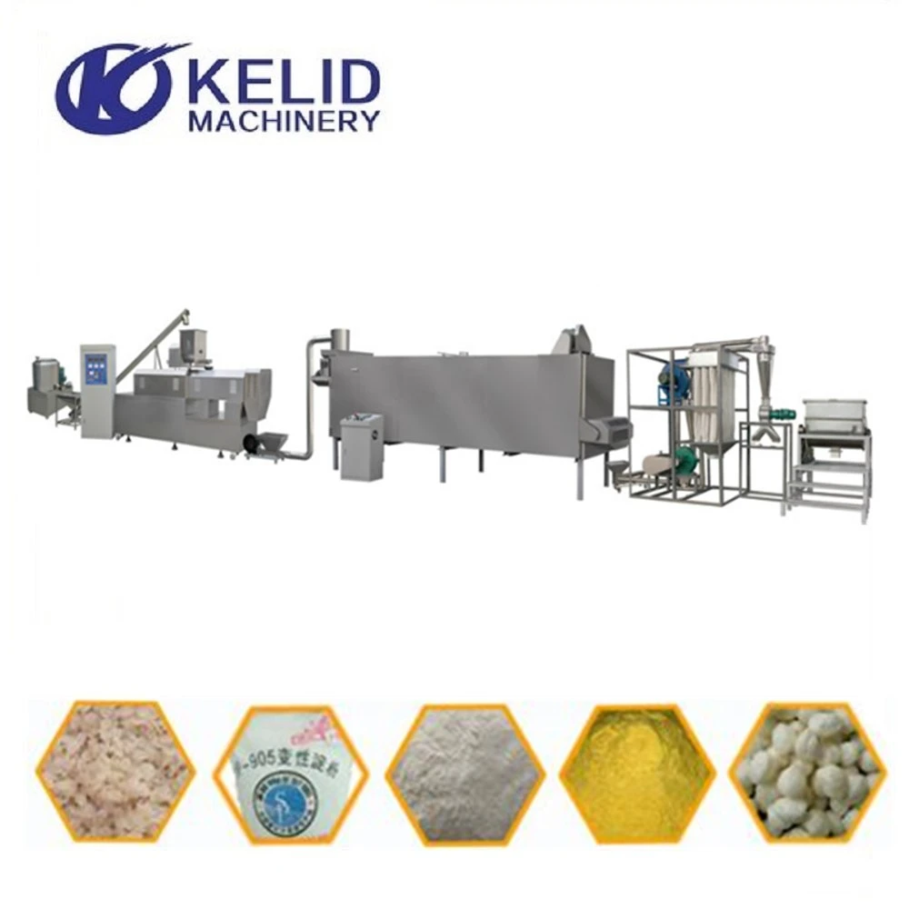 Fully Automatic Modified Starch Degradable Material Processing Machine