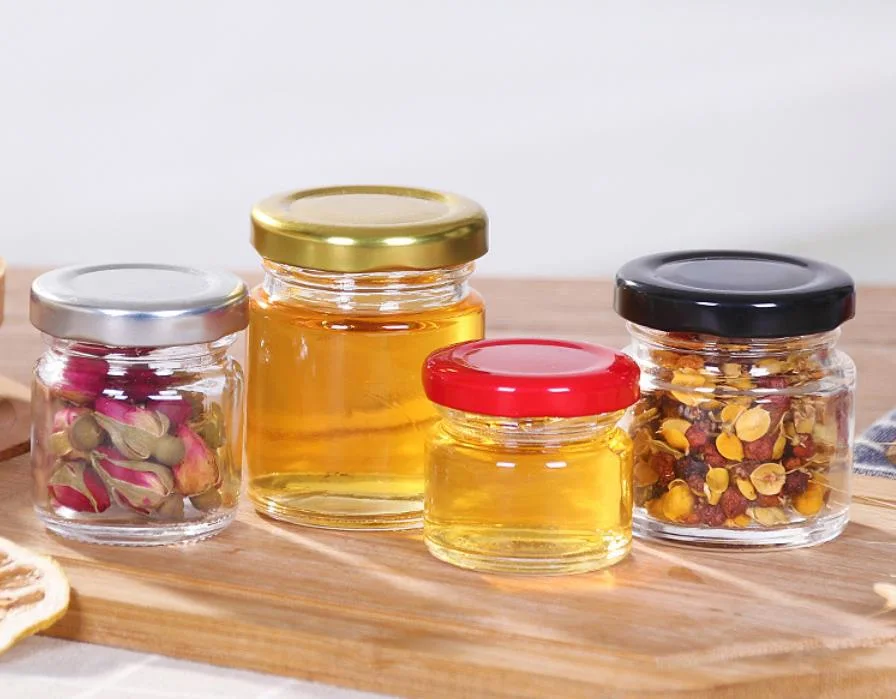 Food Dried Fruit Candy Herbal Tea Jar /Glass Pickles Jam /Sesame Grain Jar/Sealed Glass Bottle