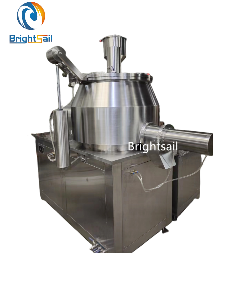 Vertical Food High Shear Wet Type Mixer Granulator Machine for Chemical Product