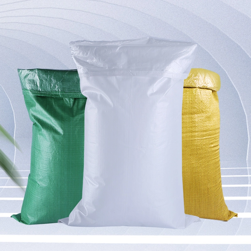 Garbage Bag, PP Woven Bag Sack 50 Kg for Packaging Building Material, Construction Garbage