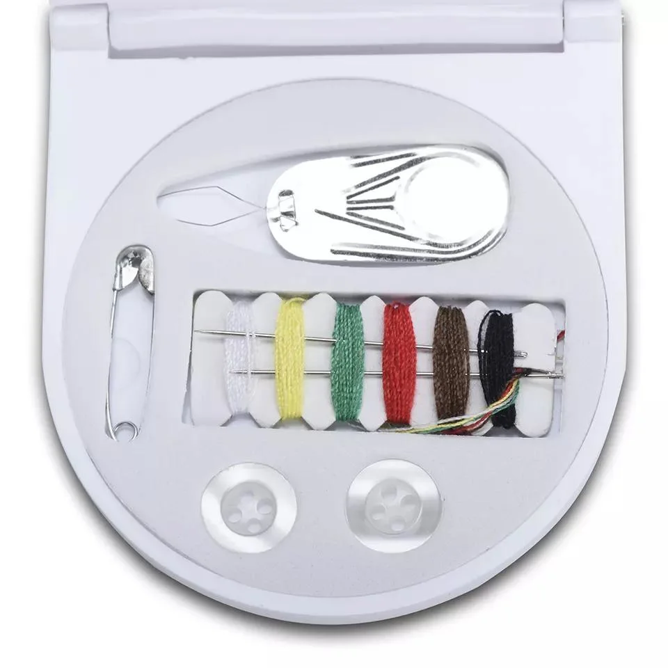 Hotel Mini Sewing Kit Set with Mirror Sewing Accessories Kit Set