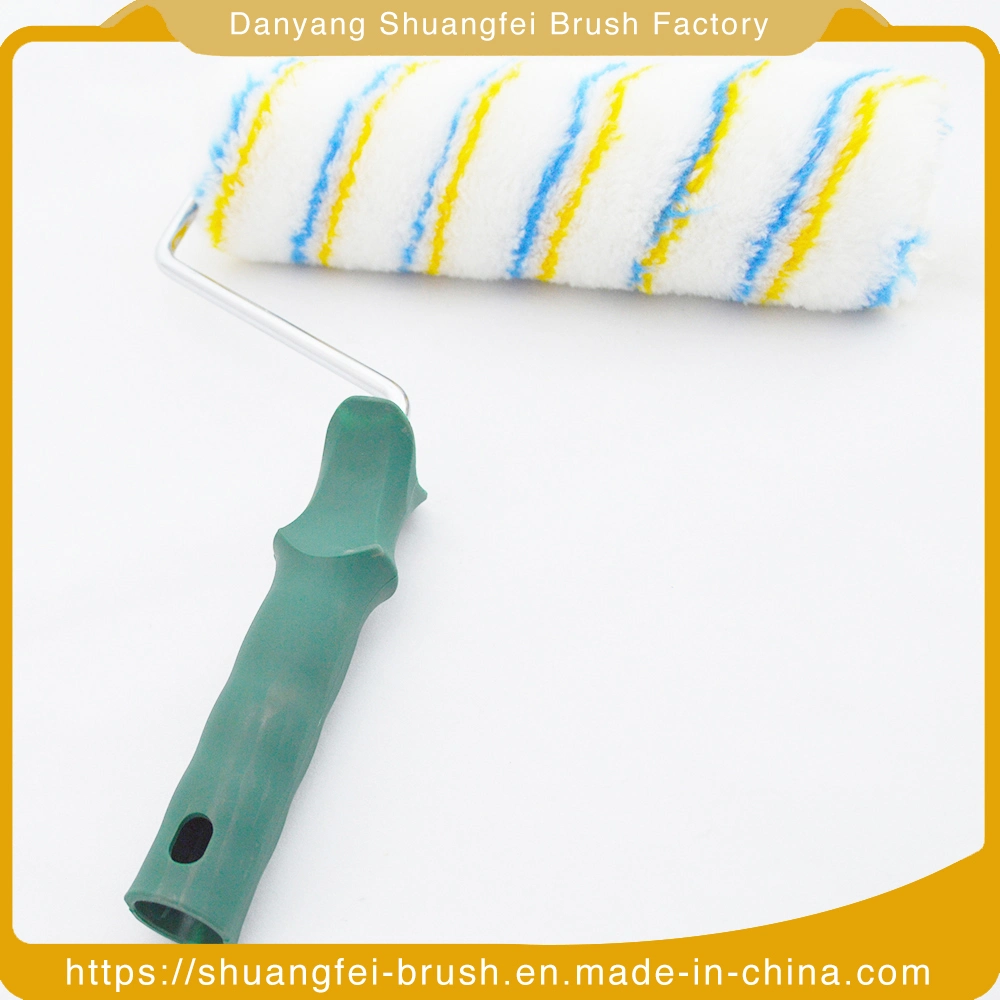 Economical and Practical Polyester/ Acrylic /Nylon/ Wool Paint Roller with Plastic Handle for All Painting