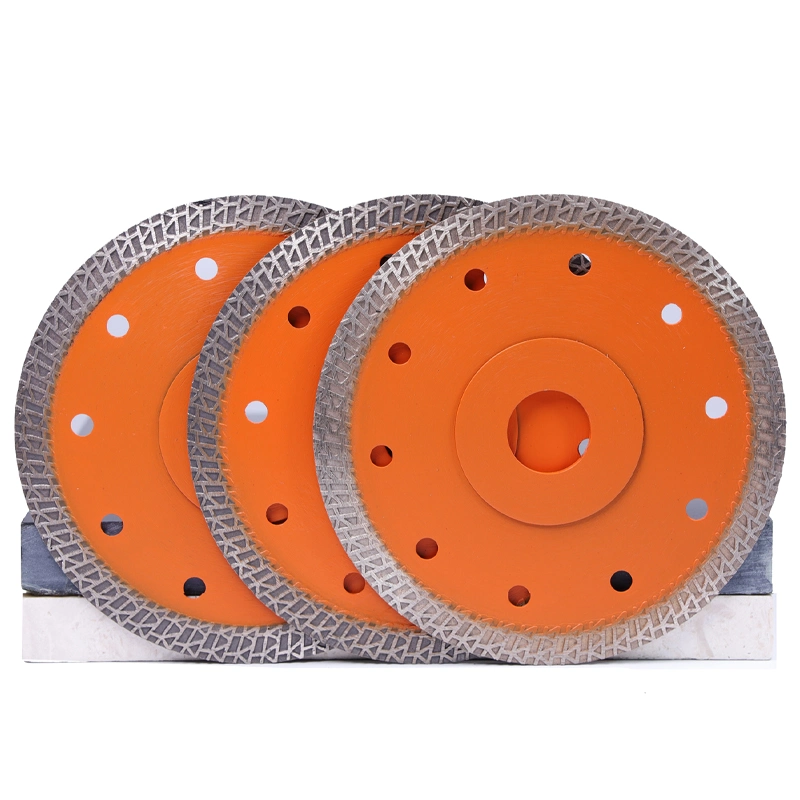 Diamond Tools Thin Turbo Cutting Tool Segment Circular Saw Discs Tile Saw Blade for Ceramic Granite Stone Porcelain Marble