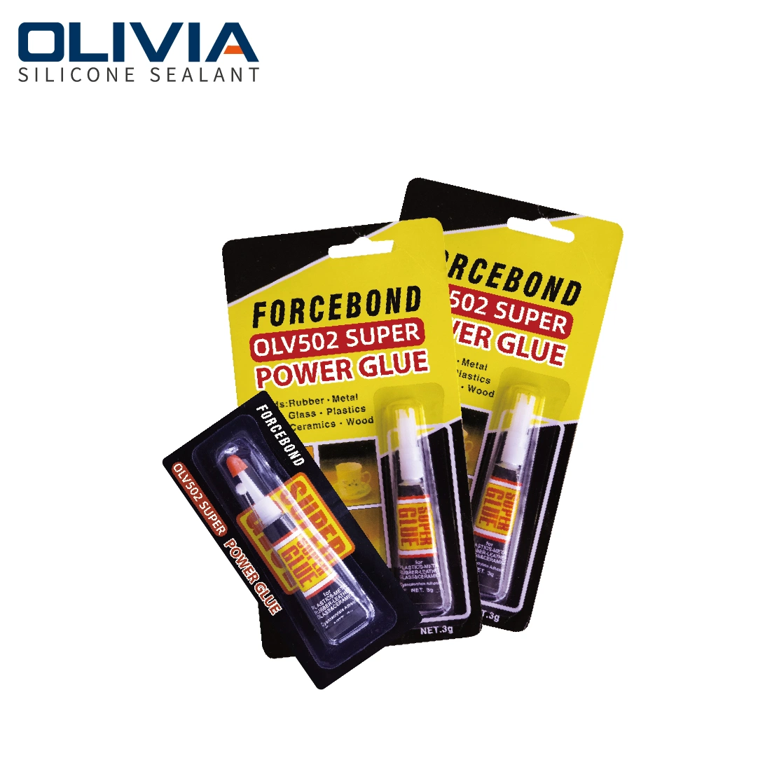 Direct Selling Clear Fast Curing High-Temp Resistance Cyanoacrylate Adhesive Super Glue 502 with Strong Power
