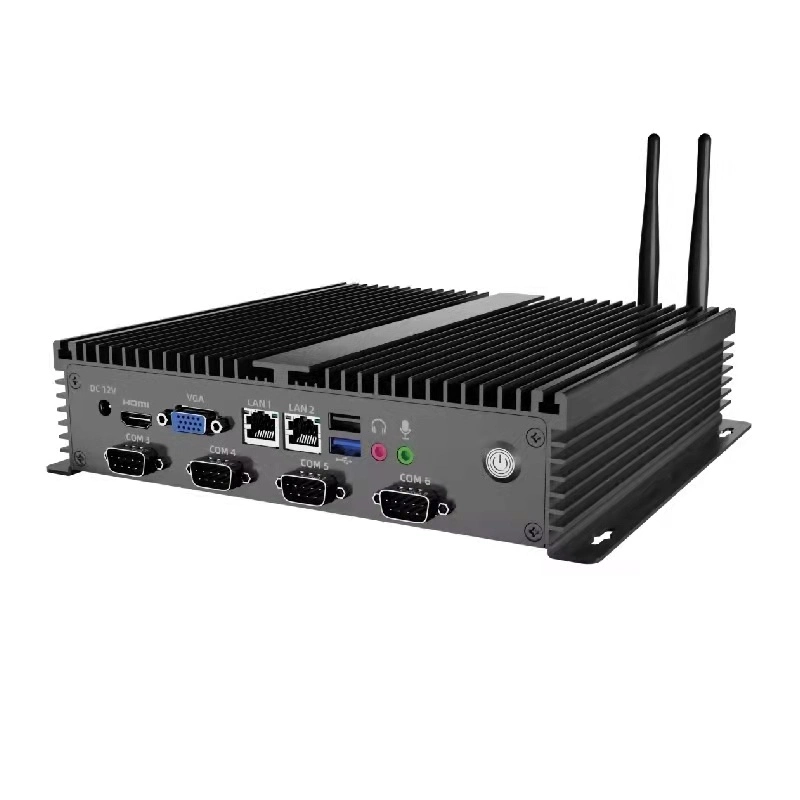 Intel X86 I5 7200u I7 10810u Embedded Fanless Industrial PC Computer