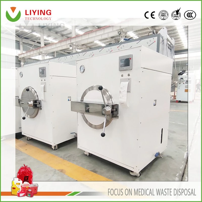 Manufacturer Non-Incineration Medical Waste High Pressure Microwave Disposal Equipment Biomedical Waste Sterilizer