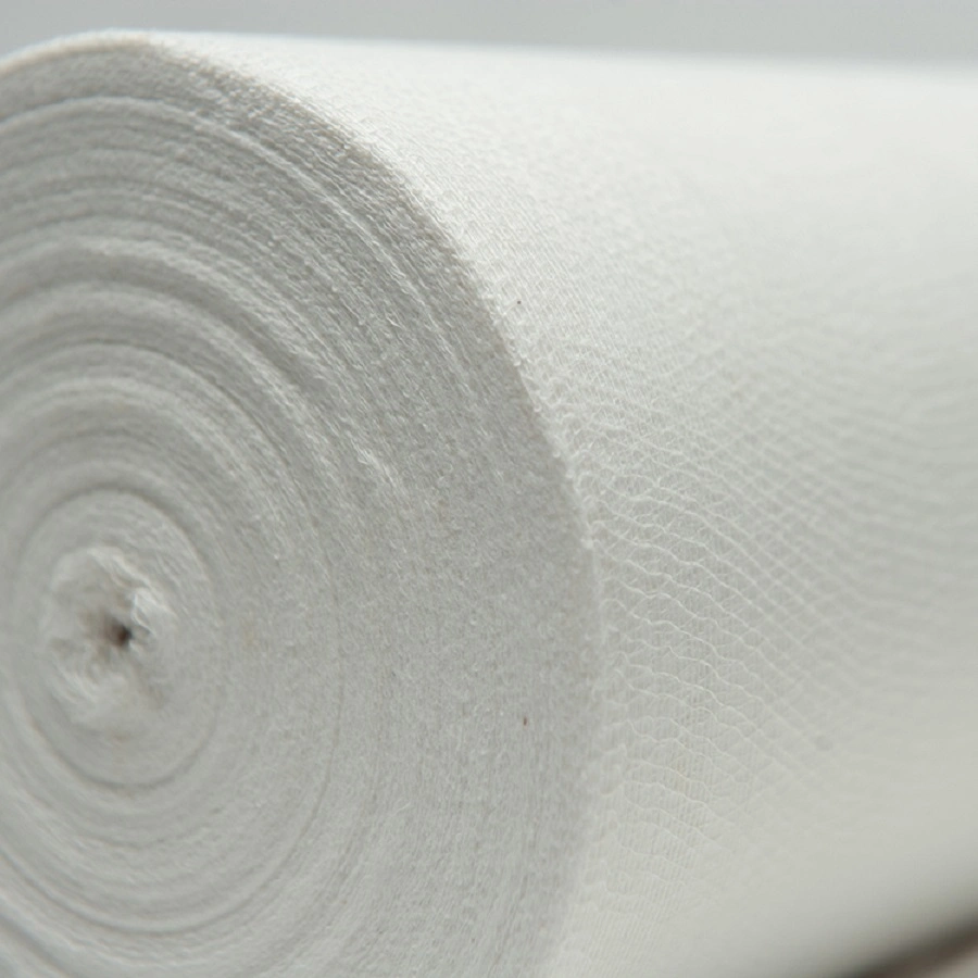 CE ISO 100 Yards Bleached White steril absorbierende Hämostate 500g Gaze-Rolle