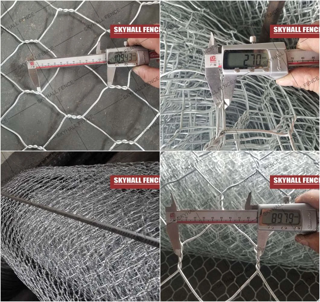 Honeycomb Wire Mesh Woven Gabion Wall Mesh for Riverbank Stabilization