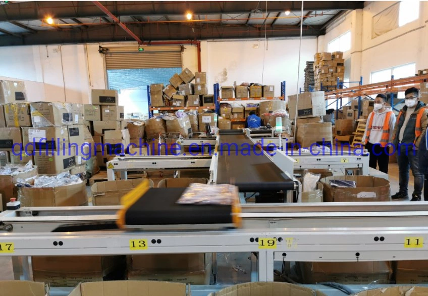 High Efficiency Reciprocating Cross Sorting Line for E-Shop Parcels Delivery