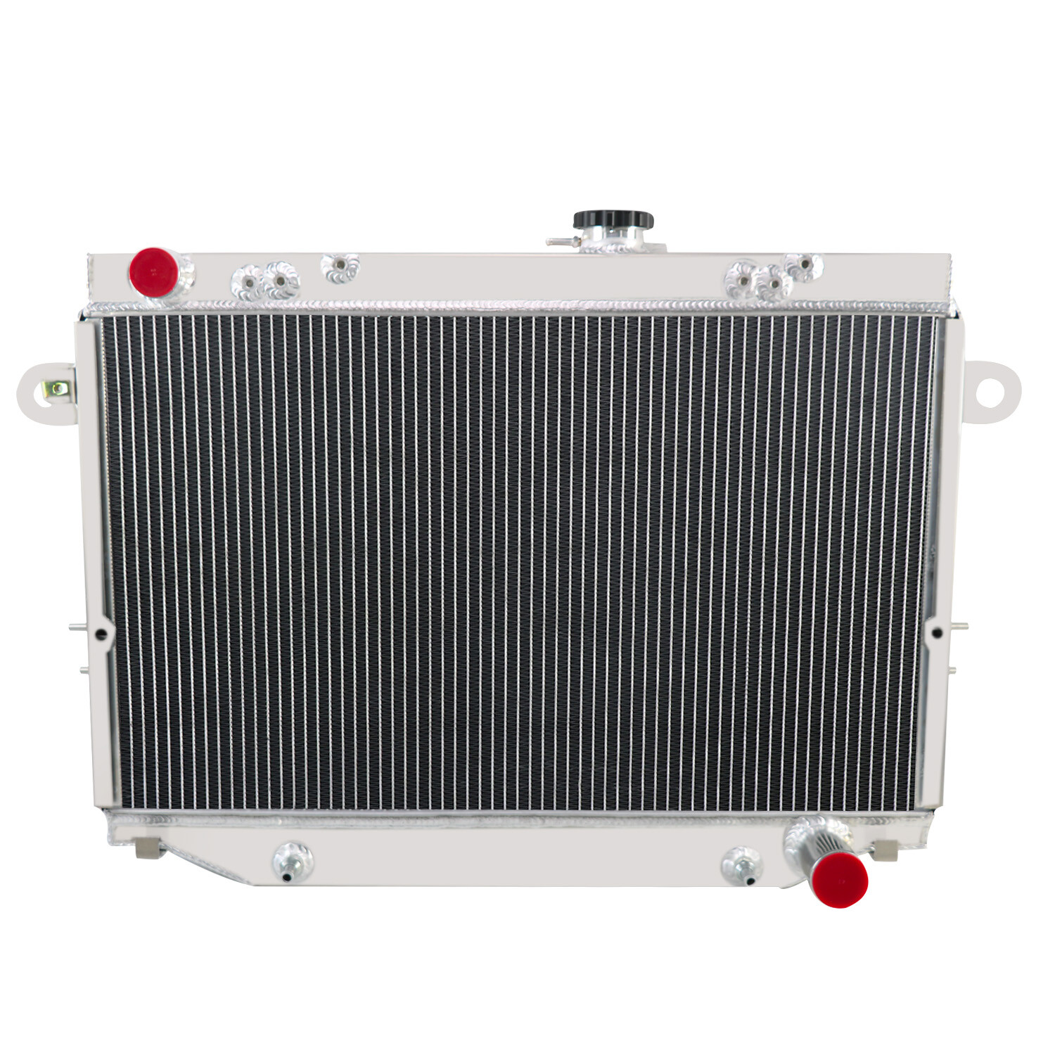 4 Row Aluminum Radiator Shroud Fan for 1998-07 Toyota Landcruiser Lexus Lx470 V8