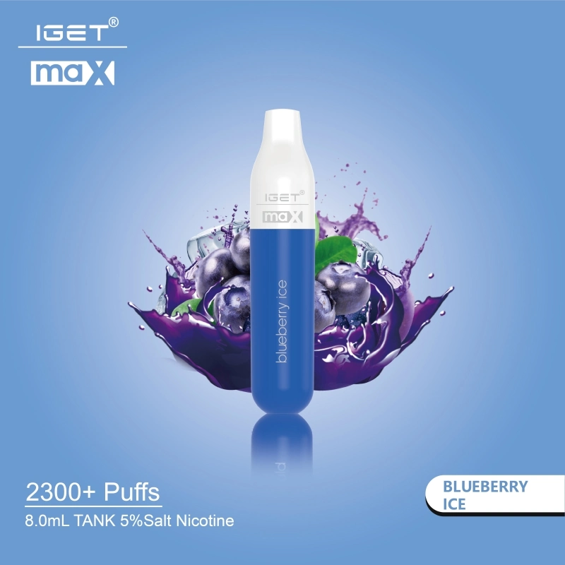 Iget Max 2300 Puffs Vape Pen Popular in Australia Fruit Flavors