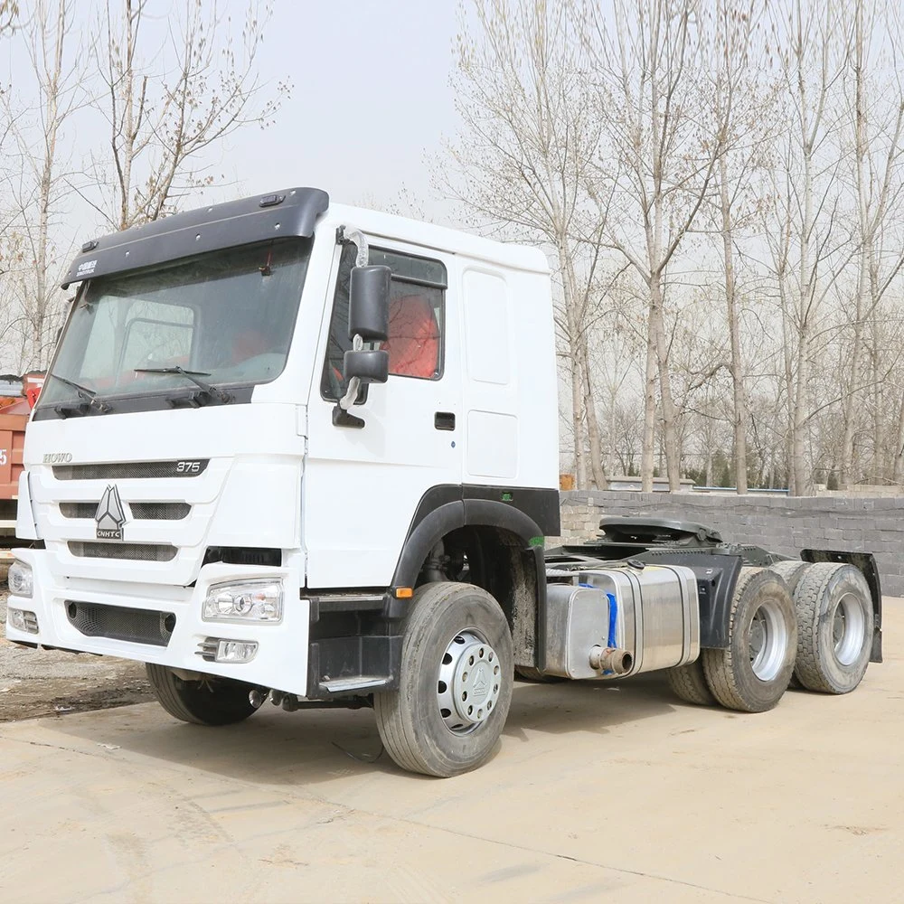 Camión de tractor 375hp 371HP 6 4 Sinotruk HOWO usado