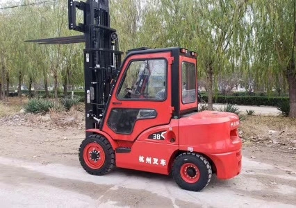 Hangcha 3ton Forklift with Side Shift Cpcd30 Industrial Lift Truck