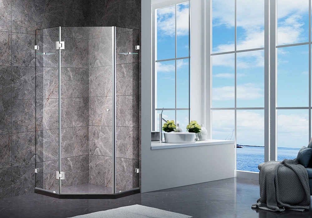 Shower Rooms Diamond Sharpe 10mm Tempered Glass