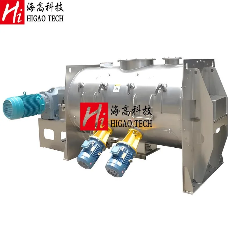 Fibrosis Powder Granule Plough Shear Mixer Blending Machine