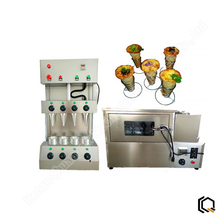 Automatic Pizza Making Machine Pizza Cone Processing Machine Machine to Make Cone Pizza Cone Pizza Making Machine Equipment for Cone Pizza Waffle Cup Maker