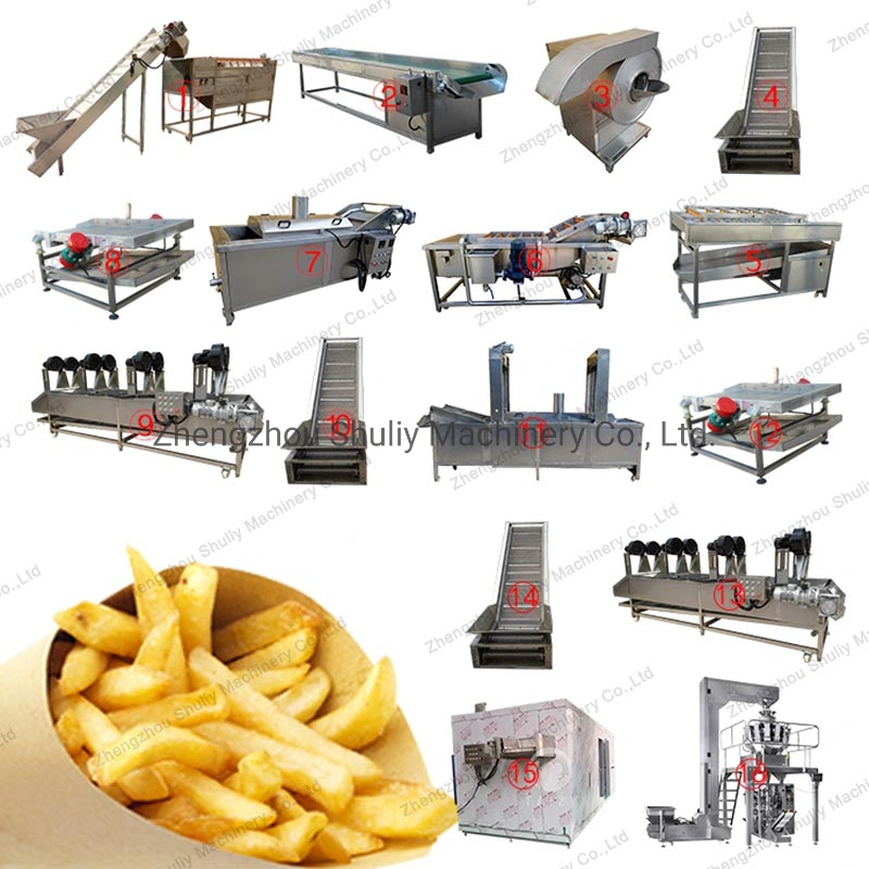 Potato Chips Production Line Plantain Chips Snack Potato Chip Making Machine