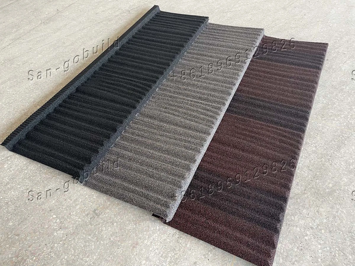 Easy Installing Galvalume Steel Roofing Sheet Modern Construction Roof Materials Colorful House Decoration Building Top Alu-Zinc Rooftop