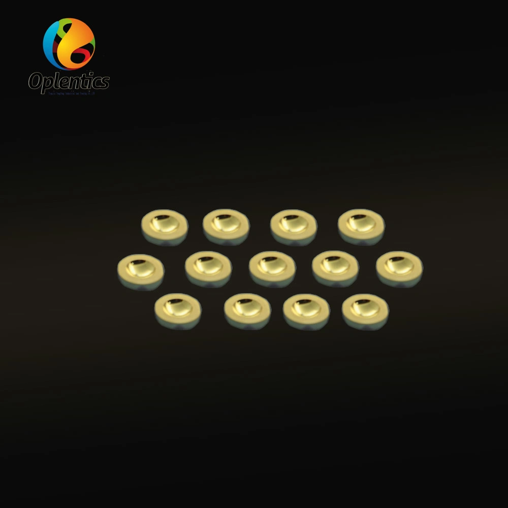 Optical Diameter 12.7mm/25.4mm Spherical Concave Mirror with Protected Gold Coating