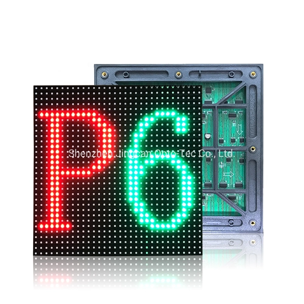P6 en el exterior de la pared de vídeo LED pantalla de televisión del módulo de pantalla de LED