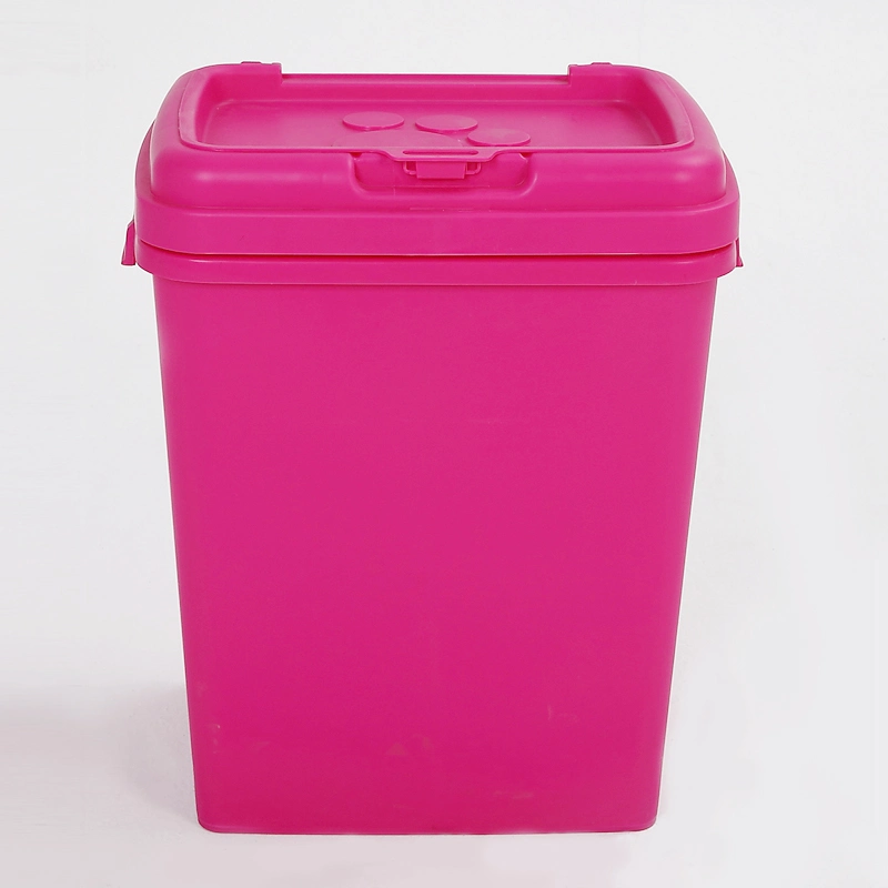 High quality/High cost performance  40liter Custom Logo Stackable Airtight Plastic Pet Food Storage Bins