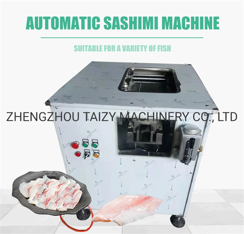 Industrial Gadus Slicer Cooked Salmon Fish Slicing Meat Slicer Machine