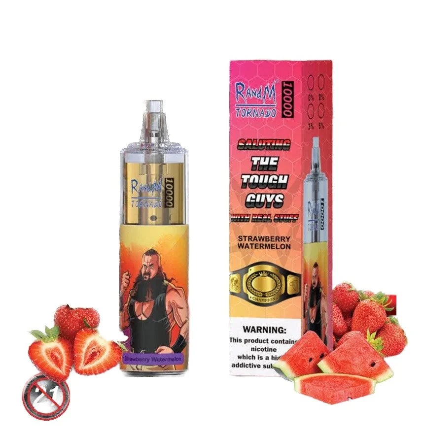 Vape Randm tornado 10000, em malha descartável, com puffs Vapme King 12000 Puffs