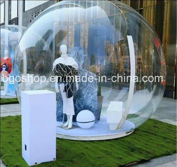 تصميم إجازة Globe قابلة للنفخ شفافة