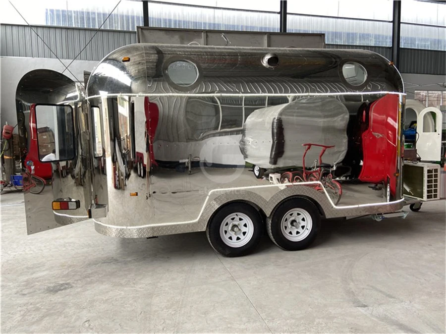 Airstream Food Vending Cart Truck with Frier