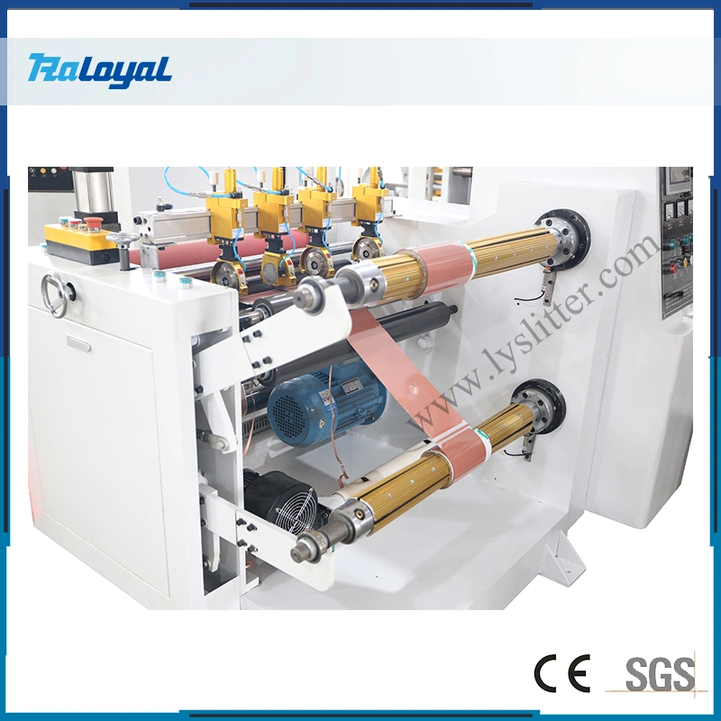 650mm High Precision Horizontal Adhesine Labe, Pvcl Slitting Lamination Machine for Film