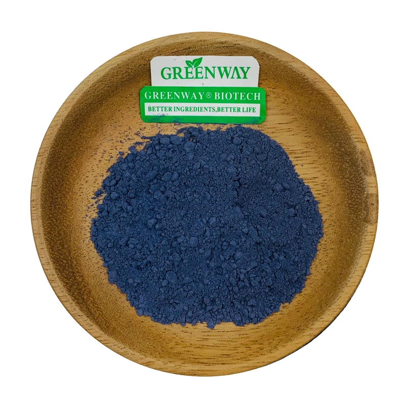 Organic 450 Mesh Water Soluble Anti-Oxidant Blue Colorant Butterfly Pea Flower Powder