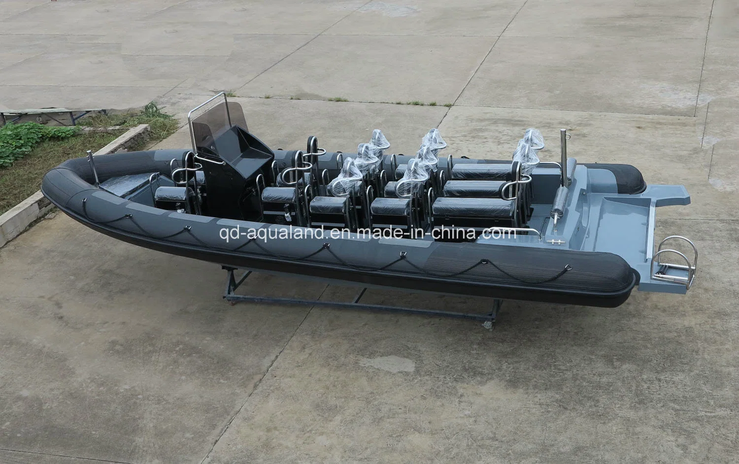 Aqualand 30feet 9m Rigid Inflatable Fishing Boat /Rib Pleasure Boat with CE B Class (rib900)