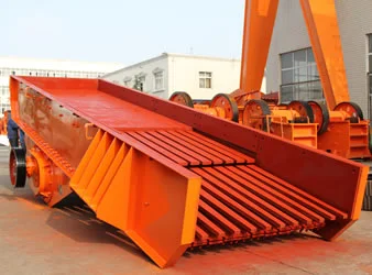 Mining Machine Carbon Steel Linear Vibrating Grizzly Feeder Stone Sand Rock Vibrating Feeder