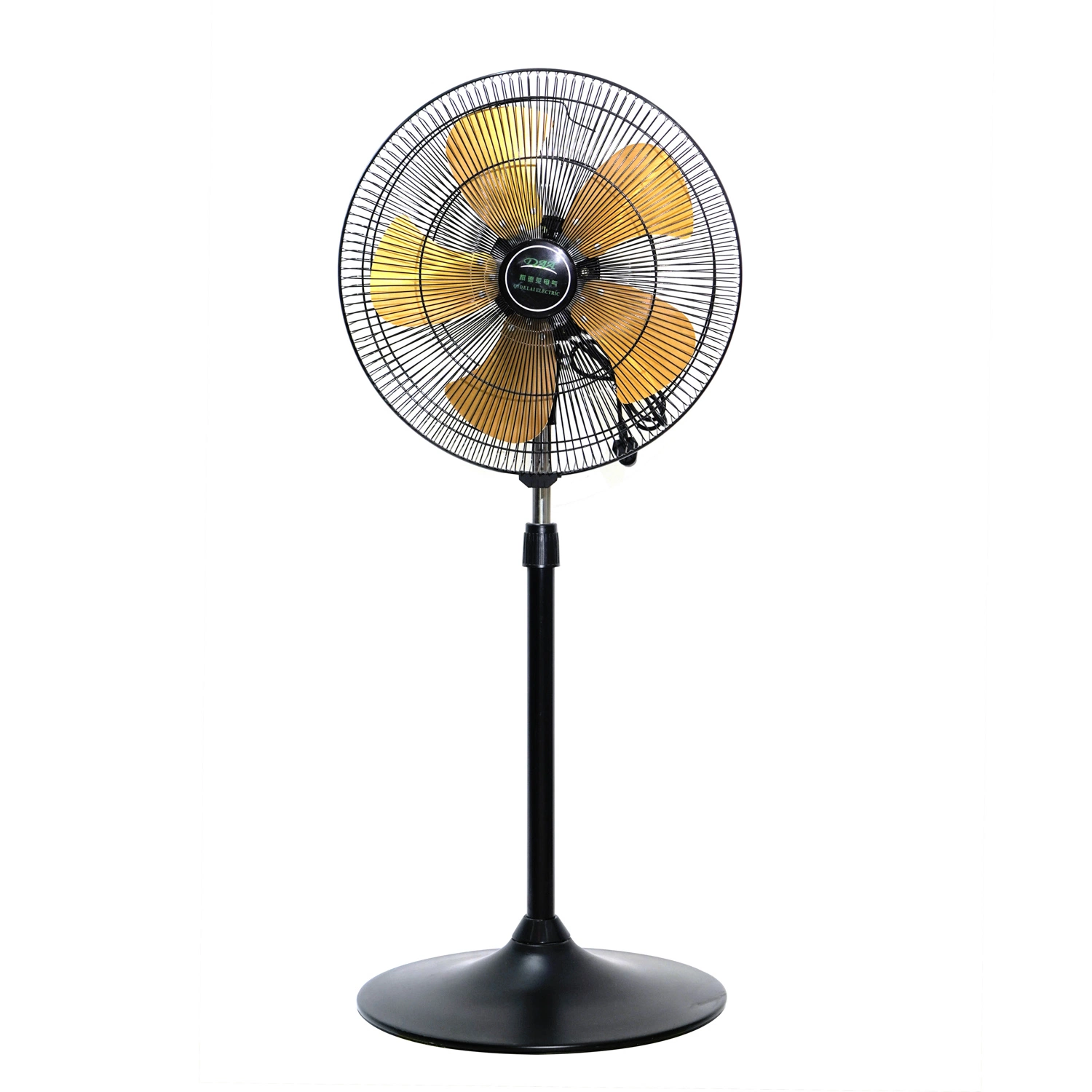 5 Speed Control Adjustable Height Pedestal Electric Fan with Strong Wind Copper Motor