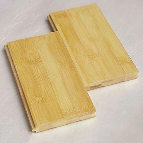 Natural Color Horizontal UV Coating Solid Bamboo Flooring