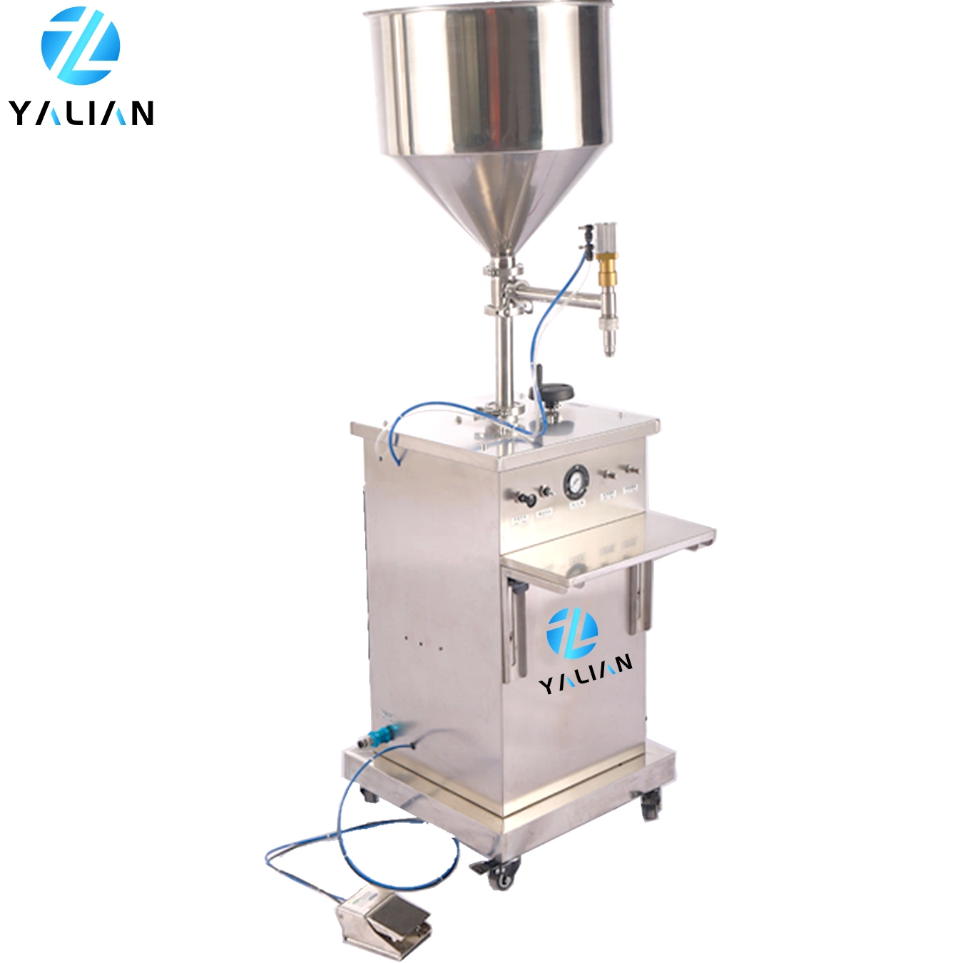 Semi Automatic Self Suction Filling Equipment Aloe Vera Gel Viscous Liquid Cosmetic Paste Filling Machine