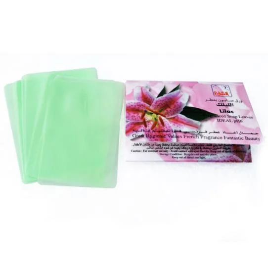 MSDS Mini Pocket Disposable Hand Washing Paper Soap for Travelling Camping Promotion