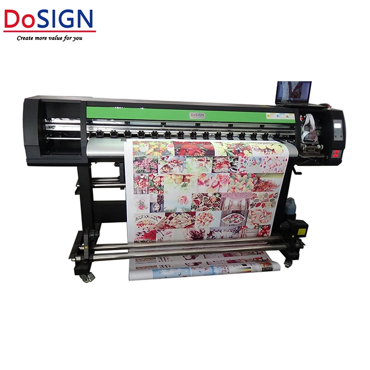 Free Delivery 5FT Dx7 Dx5 XP600 Digital Inkjet Eco Solvent Printer Flex Banner Printing Machine