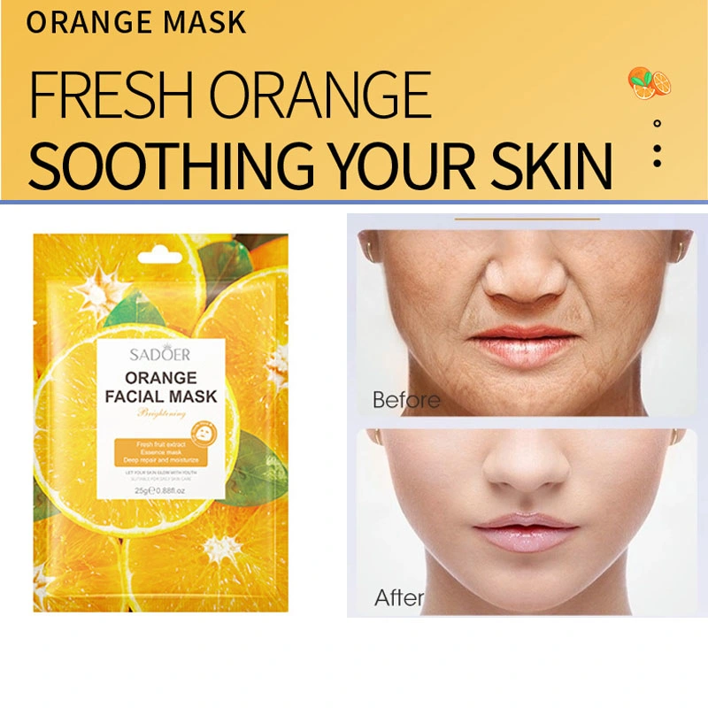 Vitamin C Hyaluronic Acid Bioaqua Skincare Skin Care Facial Sheet Mask Manufacture